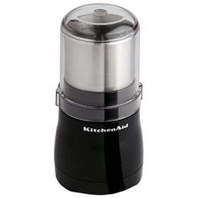 Kitchenaid Blade Coffee Grinder - Onyx Black [ Model BCG100OB ] by Kitchen Aid