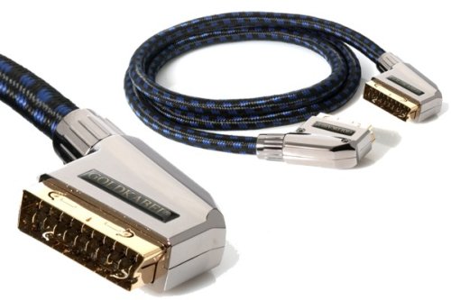 Handys Ohne Vertrag: Goldkabel HIGHLINE Serie Scartkabel 3,50m High End pur !
