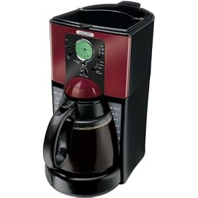Mr. Coffee 12C Coffeemaker- Red by Mr. Coffee