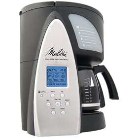 Melitta ME1MSB Smart Mill and Brew 10-Cup Programmable Coffeemaker by Melitta