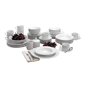 Sakura Artasia 53-Piece Dinnerware Set, Service for 8 by Dinnerware
