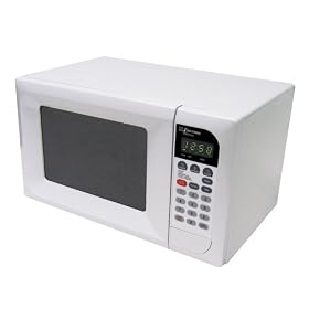 Emerson MW8769W 0.7-Cubic-Foot 600-Watt Touch-Control Microwave Oven, White by Emerson