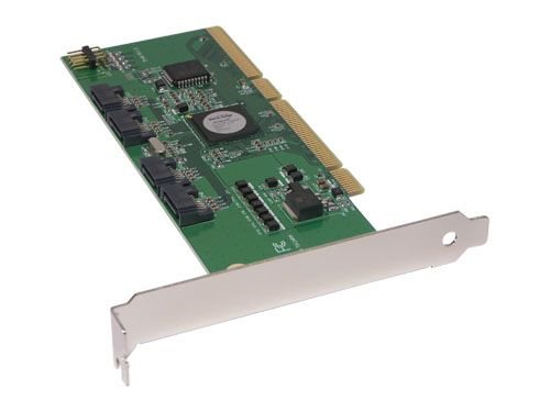 Festplatten: S-ATA II Raid Controller, 4 Kanal, 64Bit PCI-E