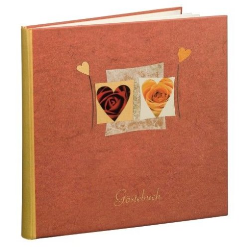 Heimkinosysteme: Hama G�stebuch Amore, 25 x 24 cm, 176 Seiten