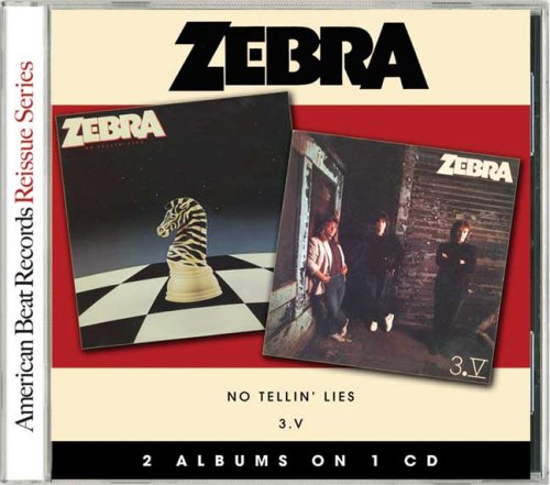No Tellin' Lies/3.V by Zebra album cover