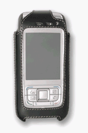 TV Ger&auml;te: Topp-Design ME-DL-TC13 Turn-Line Ledertasche f�r Nokia E65