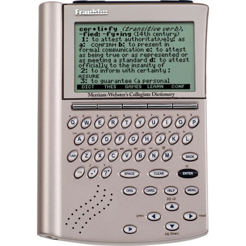 Festnetztelefone: Franklin BOOKMAN Merriam Webster Collegiate Dictionary