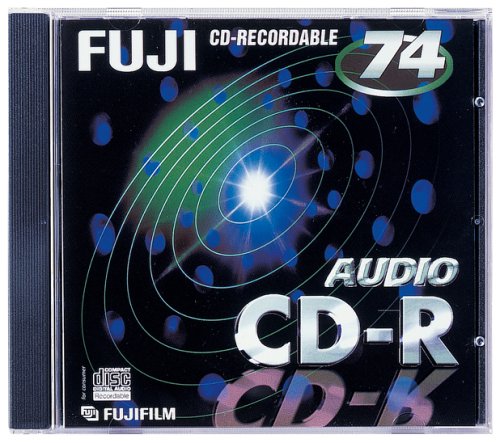 Festnetztelefone: Fuji CD-R AUDIO CD-Rohlinge 74min 650 MB 10er Pack Jewel Case