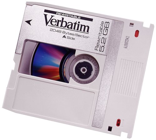 Verst&auml;rker und Receiver: Verbatim 1X Rewritable MO-Cartridge 600 MB 5� 512B / Sektor