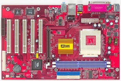 Projektoren: PCChips M811 Motherboard SocketA VIA KT266A 1A/6P/1AMR Sound ATX