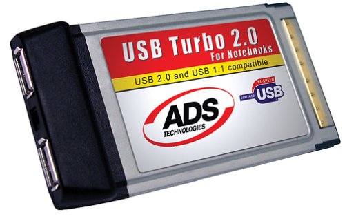 Elektronik und Foto: ADS USB Port CardBus Controller PCMCIA - 2 xUSB-A/Buchse