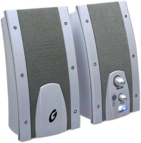 Handys ohne Vertrag: G-Series G-256 Stereo Speaker 250W, white PC-Lautsprecher