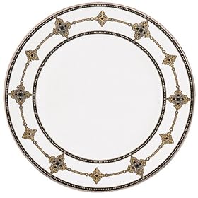 Lenox Vintage Jewel Platinum Banded Bone China 9 Accent Plate by Lenox
