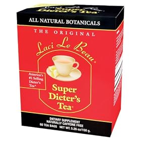 Laci Le Beau - Super Dieter's Tea - Natural, 60 bags