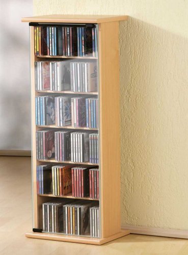 Verst&auml;rker und Receiver: VCM Rimini CD/DVD/Video-Turm buche