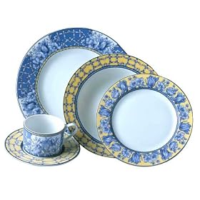 Coventry Palace Garden 20-Piece Dinnerware Set, Service for 4 by Dinnerware