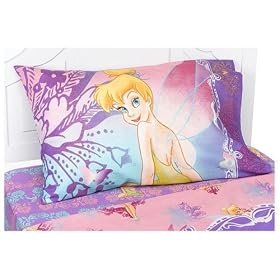Disney Tinkerbell Pixie Dust Twin Sheet Set Disney Tinkerbell Pixie Dust Twin Sheet Set