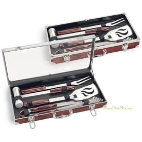Fuego BBQ Grill Tool Set by Barbecue Tools