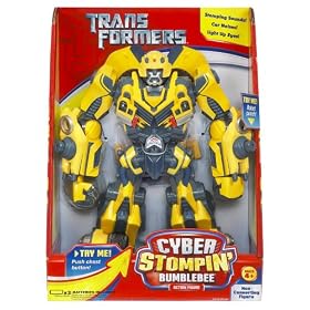 Transformers Movie Cyber Stompin Bumblebee Action Figure Transformers Movie Cyber Stompin Bumblebee Action Figure