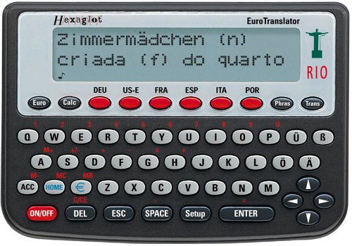 Heimkinosysteme: Hexaglot Eurotranslator Rio Deu/Engl/Franz/Span/Ital/Port.