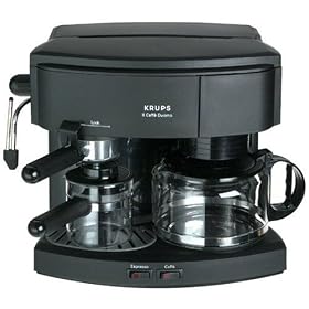 Krups 985-42 Il Caffe Duomo Coffee and Espresso Machine, Black by Espresso Machines