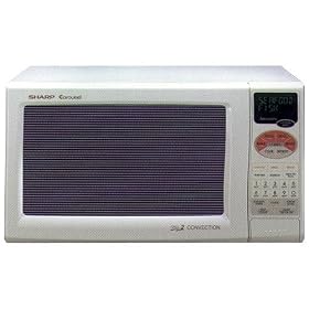 Sharp R-820Bw 900-Watt 0.9-Cubic-Foot Convection Microwave, White by Sharp