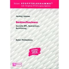 Bankkaufleute. Aufgabenband. Baden-Württemberg (Taschenbuch)