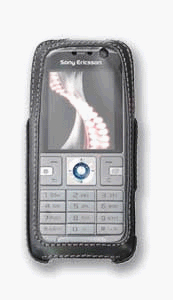 TV Ger&auml;te: Topp-Design ME-DL-TA99 Ledertasche Lady-line f�r Sony Ericsson K610i, V63