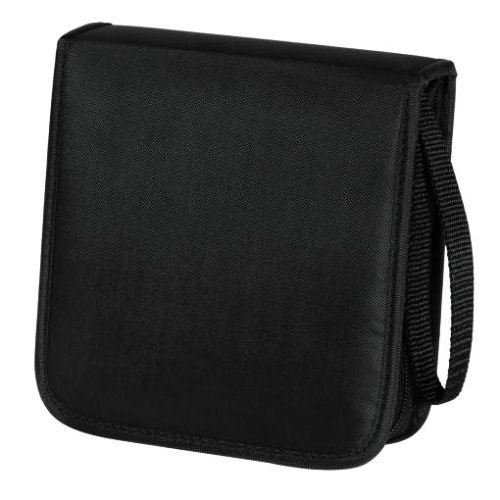 Drucker: Easy Line CD-/ DVD-Wallet 20, Nylon, Schwarz