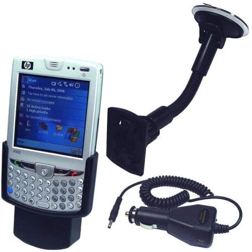 Elektronik und Foto: Autohalterung Auto Ladeger�t 12V Halter IPAQ HW 6915