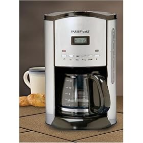 Farberware FCM12SS 12 cup stainless steel coffee maker with glass carafe, Stainless steel... by Coffee Makers