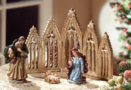 Miniature Nativity Scene