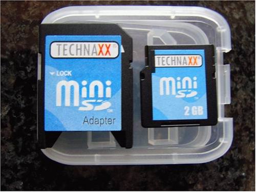 MP3 Player: MiniSD 2GB Mini Sd 2 gb Neuware