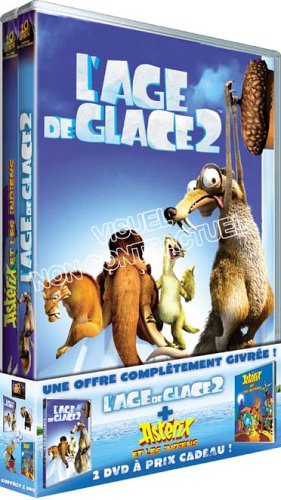 L'Age de glace 2 / Asterix et les indiens - Coffret 2 DVD dvd, Film dvd L'Age de glace 2 / Asterix et les indiens - Coffret 2 DVD