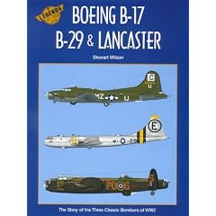 boeing b-17, b-29 & lancaster airplane books