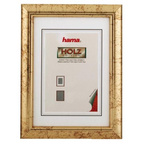 Heimkinosysteme: Hama 64463 Holz Rahmen Florenz Gold 30X45