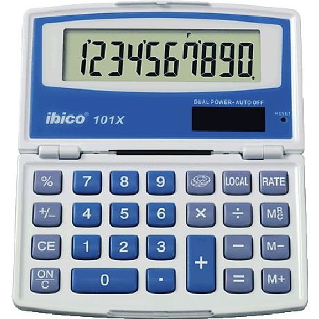 Navigationssysteme: Ibico 101 X Taschenrechner