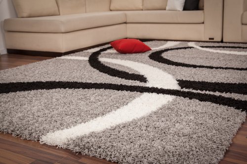 Amazon De Lalee 347186808 Designer Hochflor Shaggy Teppich