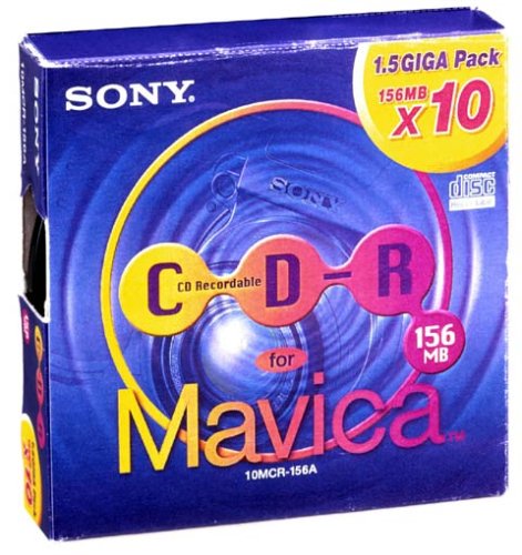 Festplatten: Sony 10MCR-156A Mini-CD-Rohlinge f�r Mavica 10er-Pack
