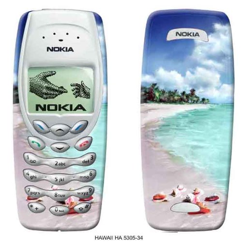 Festplatten: SBM Original NOKIA 3410 Airbrush Geh�use Motiv: Hawaii