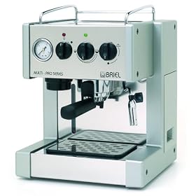 Briel ES200APG-TB Multi-Pro One Group Thermo Block Espresso Machine with Auto Espresso... by Briel