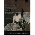 Contemporary Management Theory: Controlling and Analyzing Costs in Foodservice Operations... by  James Keiser, Fredrick J. DeMicco, and Robert N. Grimes