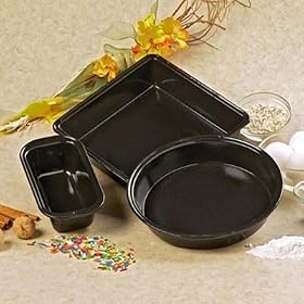 Bravetti 3-Piece Enamel Bakeware Set by Bravetti