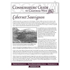 Connoisseurs Guide to California Wines by Cooking Magazines