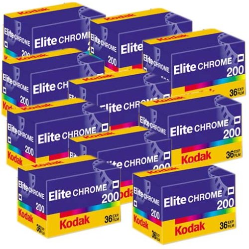 Kompaktanlagen: Kodak Elite Chrome 200 Farb-Diafilme 10er Pack