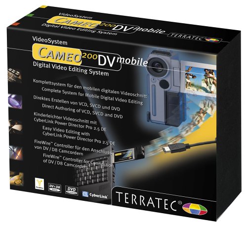 TV Ger&auml;te: Terratec VIDEOSYSTEM CAMEO 200 DV MOBIL Software s. Datenblatt