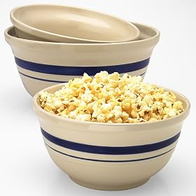 3-pc. Mixing Bowl Set - Farmhouse Blue by Over & Back