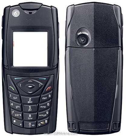 Oberschale f. Nokia 5140/5140i A+B Cover Black Edition
