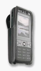 TV Ger&auml;te: Topp-Design ME-DL-TA83 Ledertasche Lady-line f�r Sony Ericsson K800i