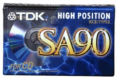 TV Ger&auml;te: TDK SA 90 E Audio-Kassette (90min)
